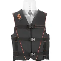 Besto Ski 50n Life Jacket Zwart 2XL