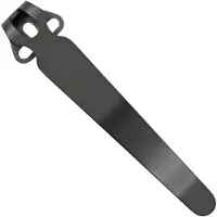 Flytanium Universal Poclet Clip Long Black