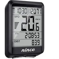 Nince Draadloze Fietscomputer van Hoge Kwaliteit - Fiets Computer Draadloos Waterdicht - kilometerteller fiets