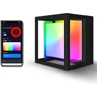 Nince 12W Wandlamp Smart App RGBCW - Wit & Gekleurd Licht - Buitenlamp - Muurlamp