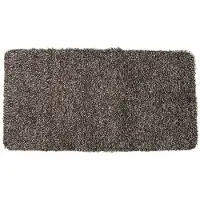 Tragar Magic mat extreem absorberende schoonloopmat met antislip 75 x 45 x 4 cm bruin