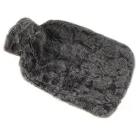 Tragar warmwaterkruik kruik met polyester hoes 2 liter 34 x 20 x 2 cm grijs