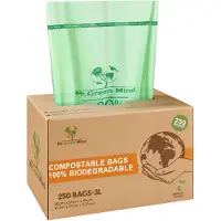 Mr. Green Mind Biozak 2–3 Liter 250 Zakken
