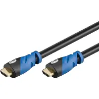 Goobay 5m Premium HDMI kabel met Ethernet [4K@60Hz, HDR, ARC]