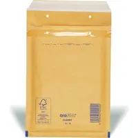 Schäfer Shop Pure Luchtkussenenvelop, goudgeel, 100 st., 150 x 215 mm / 170 x 225 mm