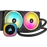 Corsair iCUE LINK H115i RGB AIO, CPU waterkoelers, Zwart
