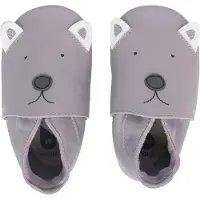 Bobux Gull Grey Woof Grijze Parkschoentjes Leer 22
