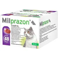 Milprazon Ontwormingsmiddel kat (2-8 kg) 48 tabletten