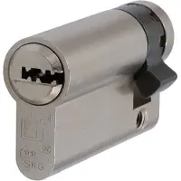 S2 Enkele veiligheidscilinder SKG2 45/10
