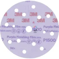 3M 51158 260L+ Hookit Purple Finishing Schuurschijven 150mm P1200 - 50 stuks