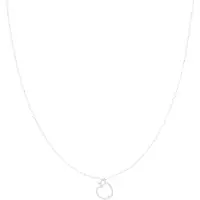 Oozoo Jewellery - Zilverkleurige ketting met een appel - SN-2042