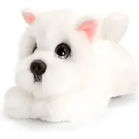 Keel Toys honden knuffel - Westhighland Terrier - wit - 24 cm