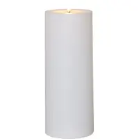 Star Micronics LED kaars Flamme Rak 27,5 cm wit kunststof op batterijen