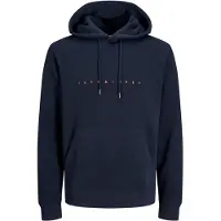 Jack & Jones Sweatshirt 'JJEStar' navy / oranje