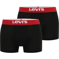 Levi's Boxershorts bloedrood / zwart / wit