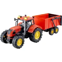 Dumel Tractor met Aanhanger - Licht & Geluid
