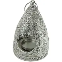 Discountershop Oosterse Decoratieschaal Zilver - Elegante Bladschaal voor Sieraden en Accessoires - Ovaal Ontwerp