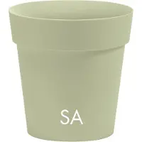 Nicoli Bloempot Buiten Rond Arke 26cm SALIEGROEN