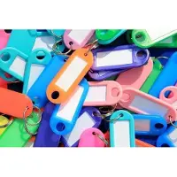 Combi-Label Sleutellabels Sleutellabel kleurassorti - 50 stuks