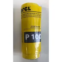 Drel Schuurpapierrol 2,5 m x 115mm - P100 - Merk - Korrelgrofte 100 - Middel - Verf/klus materiaal benodigdheden - Schuurpapier - Sterk - 3 stuks.