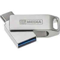 Verbatim USB stick | | 64 GB (USB A en USB C, USB 3.2, Metaal)