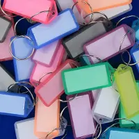 Combi-Label Openklapbare sleutellabels Sleutellabel kleurassorti - 48 stuks