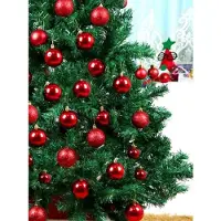 Merkloos Kerstballen rond 94 stuks Kerstbal in verschillende maten.
