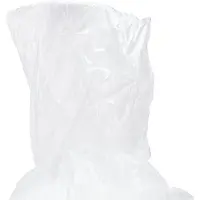 Relaxdays regenponcho set van 20 - met mouwen - lang - festival - volwassenen