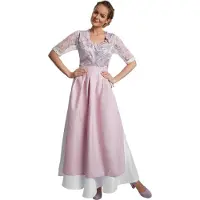 TecTake dressforfun - Maxi-Dirndl Neuschwanstein model 2 XL - verkleedkleding kostuum halloween verkleden feestkleding carnavalskleding carnaval feestkledij partykleding - 304648