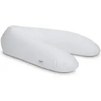 Snoozzz Zwangerschapskussen Zijslaapkussen Lichaamskussen Premium kwaliteit - 185 cm - microparel vulling - luxe draagtas - Zonder afneembare hoes