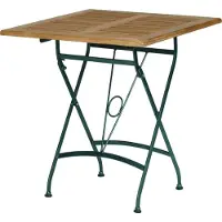4Seasons Lindau klaptafel 70 X 70 cm ijzer/Teak