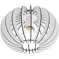 Eglo Stellato - plafondlamp - E27 - Ø40 cm - wit