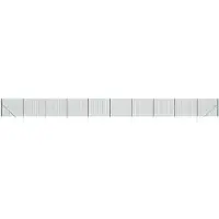 vidaXL Gaashek met grondankers, groen, 1,4 x 25 meter