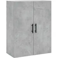 vidaXL Bovenkast 69,5x34x90 cm betongrijs
