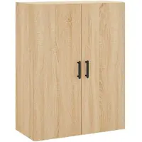 vidaXL Bovenkast 69,5x34x90 cm sonoma eikenkleurig