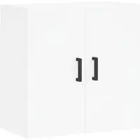 vidaXL Wandkast 60x31x60 cm bewerkt hout wit
