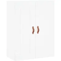 vidaXL Wandkast, wit, 69,5 x 34 x 90 cm, van houtvezel