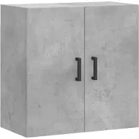 vidaXL Wandkast 60x31x60 cm bewerkt hout betongrijs