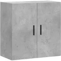 vidaXL Wandkast 60x31x60 cm bewerkt hout betongrijs