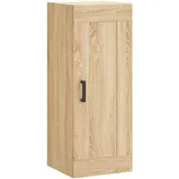 vidaXL Wandkast 34,5x34x90 cm bewerkt hout sonoma eikenkleurig