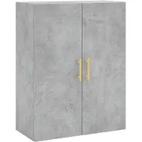 vidaXL Wandkast 69,5x34x90 cm betongrijs