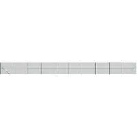 vidaXL Draadgaashek met flens 1,6x25 m groen