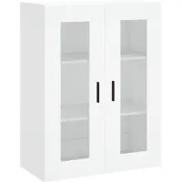 vidaXL Bovenkast 69,5x34x90 cm wit