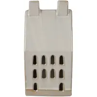 Clayre & Eef Decoratie Huis 18 cm Beige Porselein Beige