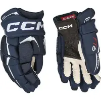 CCM Jetspeed Ft6 Ijshockeyhandschoenen Jr Navy/wit 11