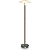Linea Verdace Vloerlamp Vogue Bronskl.+Glas Alaba.75Wg9