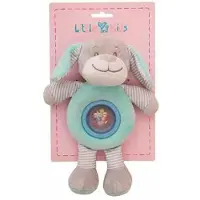 Big Buy Cooking Groene Honden Knuffelbal Met Ratel 25 Cm