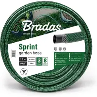 Bradas Tuinslang SPRINT – 20 m – 3/4" (19 mm) – Drielaags Groen