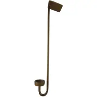 Deco4yourhome - Glashaak - Luikhaak - 50cm - Antiek Goud- Antique Gold- Thirza