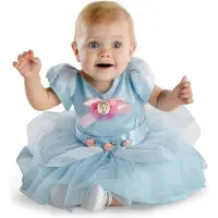 Disguise Disney Cinderella Classic Kostuum Jurk Kinderen - Kids tm 1 jaar - Blauw